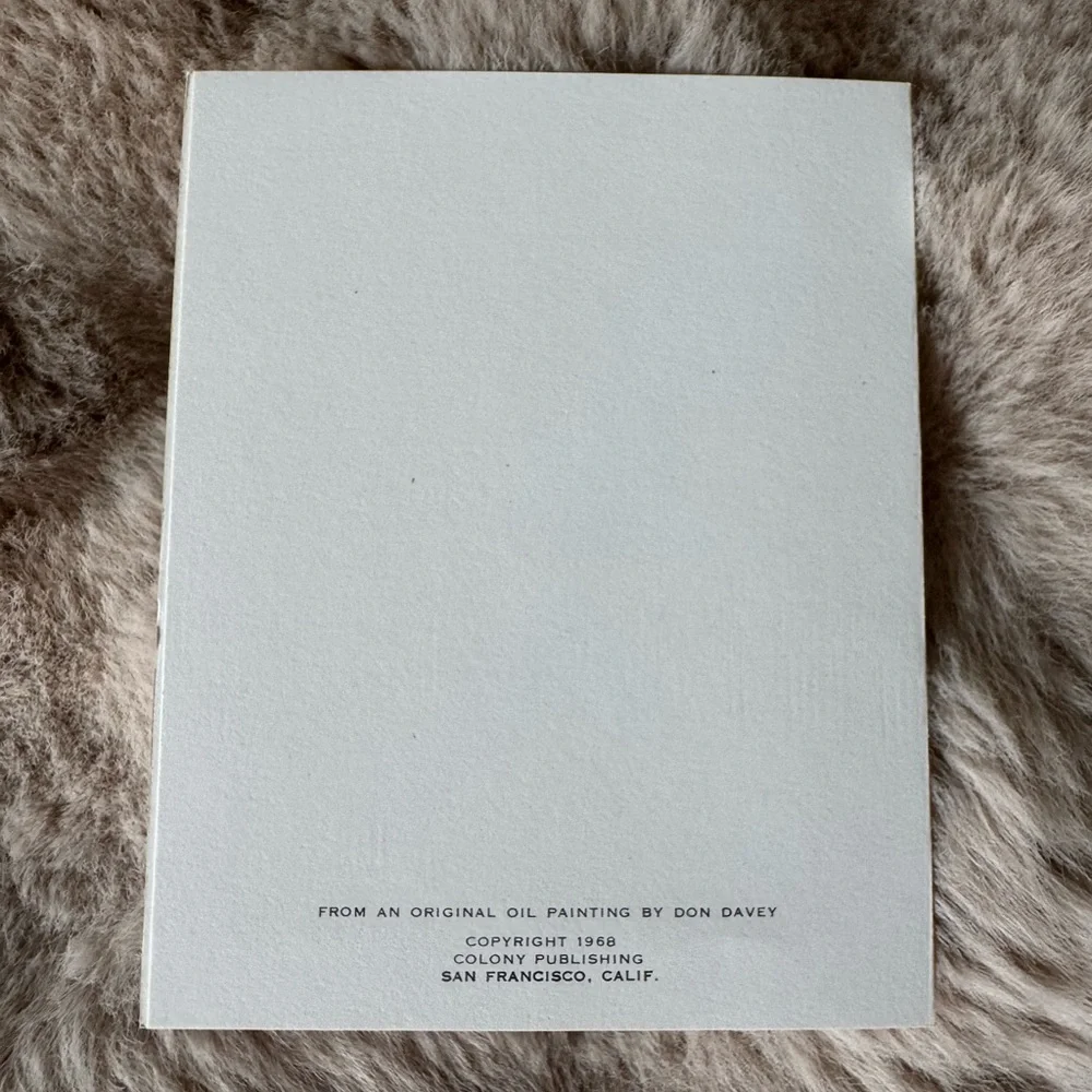 Vintage 1968 San Francisco Note cards